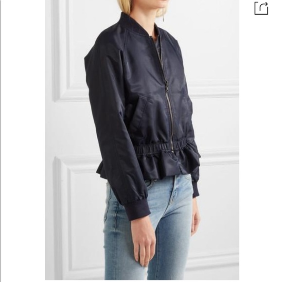 Frame Bomber Jacket - Picture 4 of 12